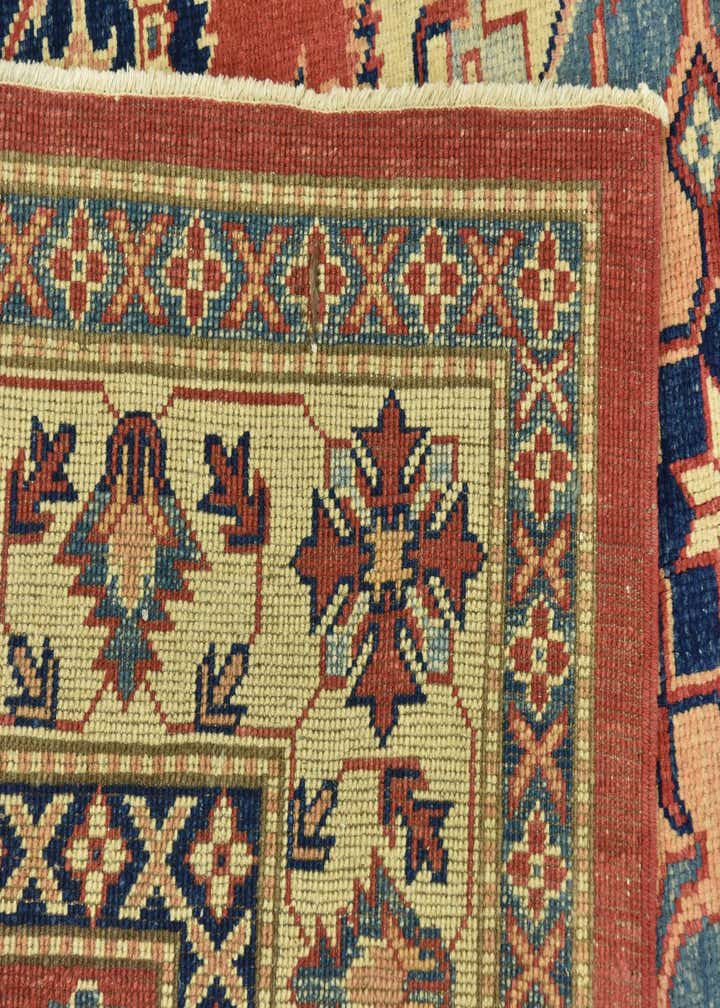 6' 3 x 8' 7 Hand Knotted Kazak Rug