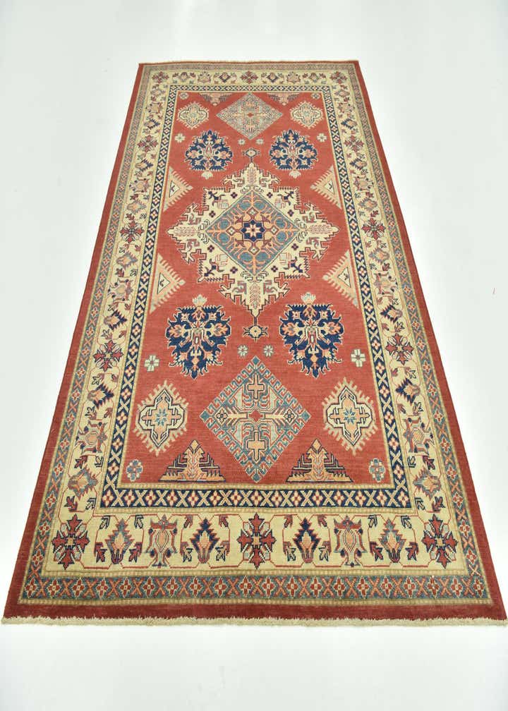6' 3 x 8' 7 Hand Knotted Kazak Rug