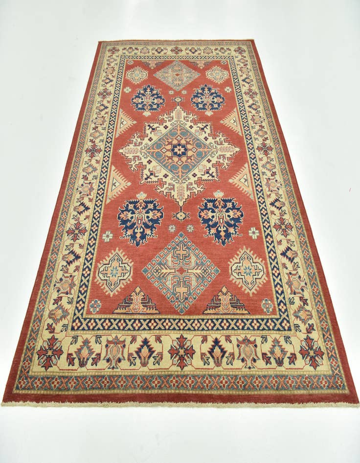 Detail image of 6' 3 x 8' 7 Hand Knotted Kazak Rug