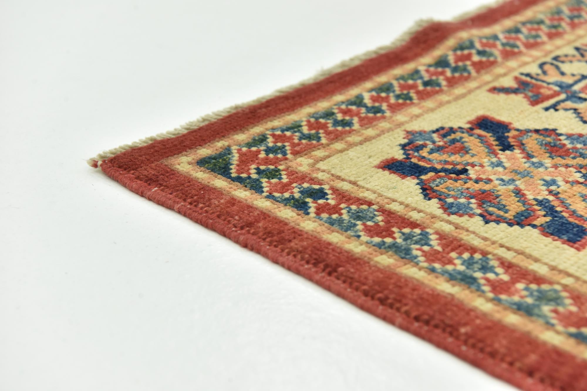 5' 10 x 8' 9 Hand Knotted Kazak Rug