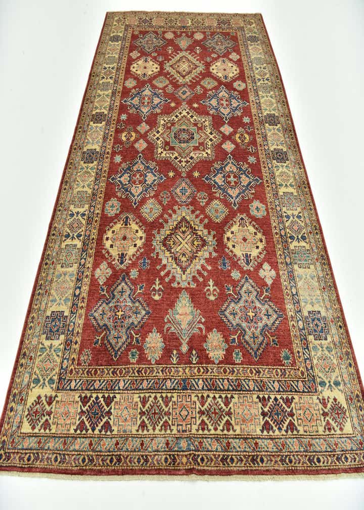 7' 1 x 9' 9 Hand Knotted Kazak Rug