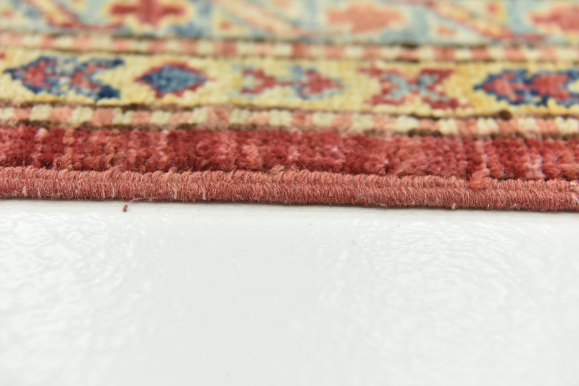 7' 1 x 9' 9 Hand Knotted Kazak Rug