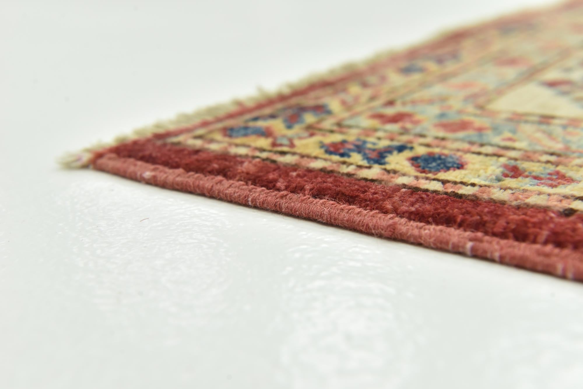7' 1 x 9' 9 Hand Knotted Kazak Rug