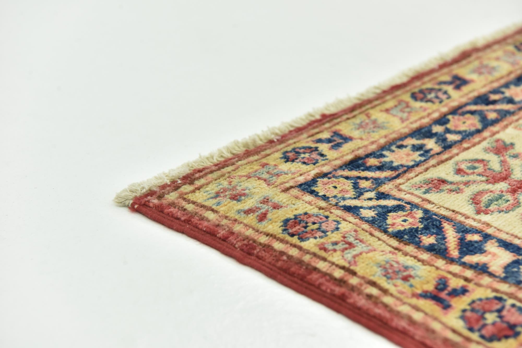 6' 7 x 9' 9 Hand Knotted Kazak Oriental Rug