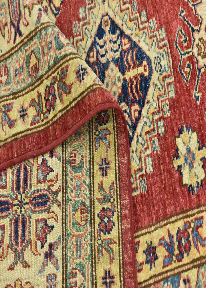 7' x 9' 9 Hand Knotted Kazak Oriental Rug