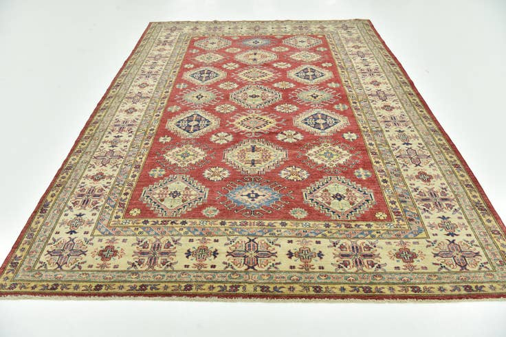 Detail image of 7' x 9' 9 Hand Knotted Kazak Oriental Rug