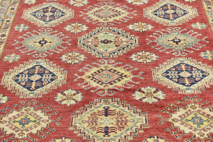 Detail image of 7' x 9' 9 Hand Knotted Kazak Oriental Rug