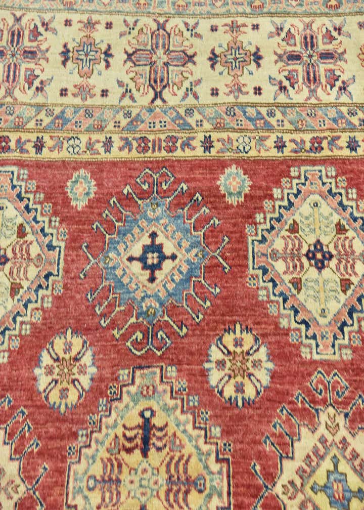 7' x 9' 9 Hand Knotted Kazak Oriental Rug
