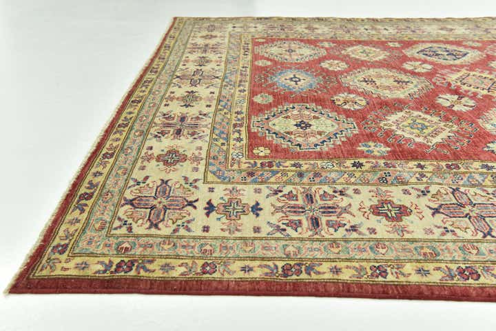 7' x 9' 9 Hand Knotted Kazak Oriental Rug