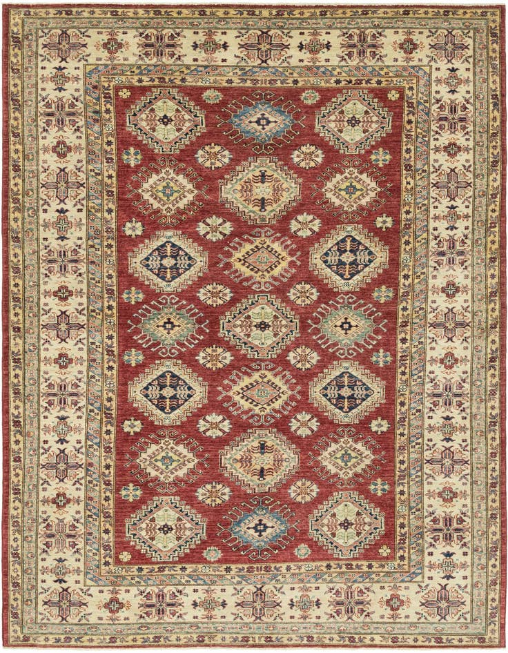 Detail image of 7' x 9' 9 Hand Knotted Kazak Oriental Rug