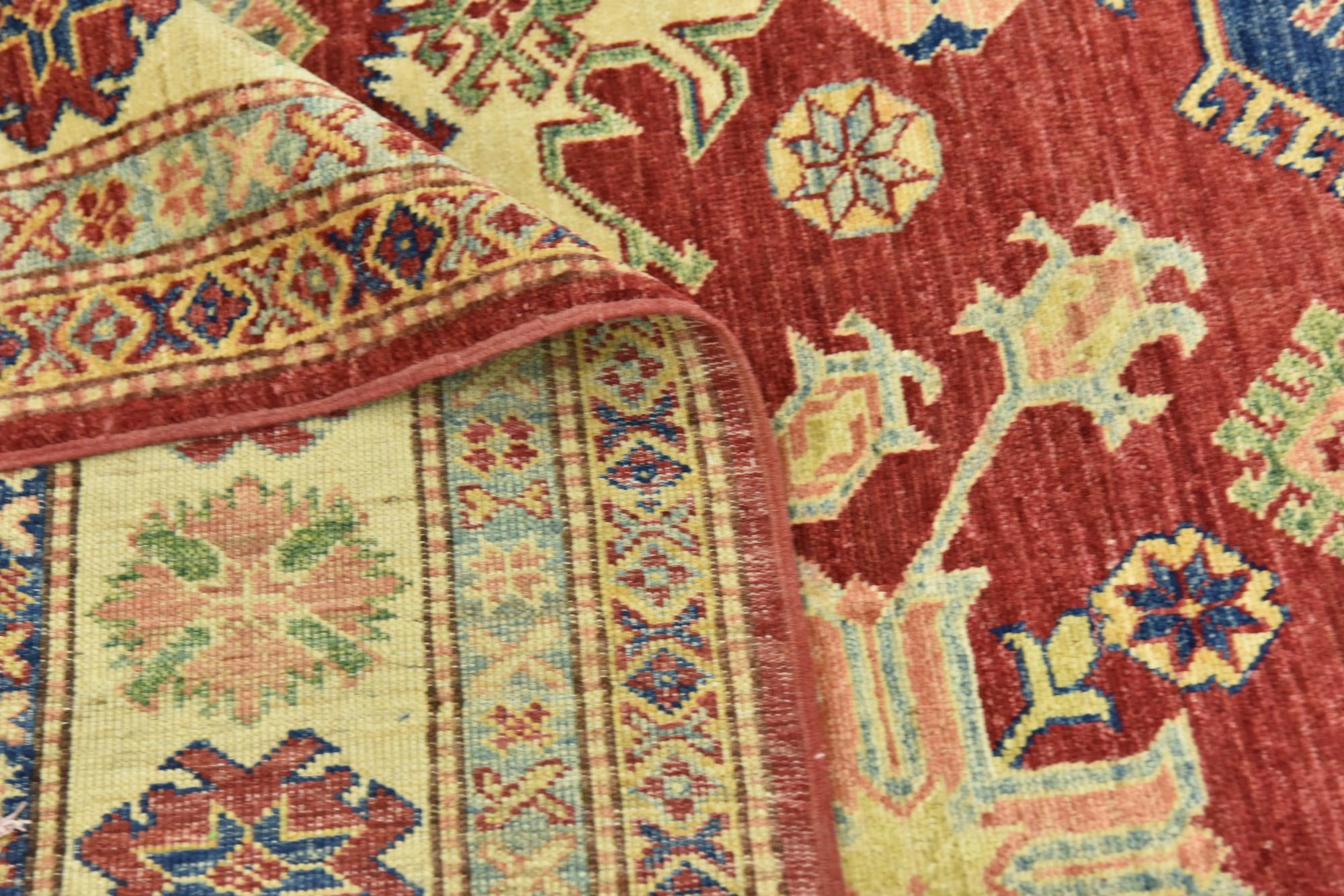 6' 6 x 10' 7 Hand Knotted Kazak Oriental Rug