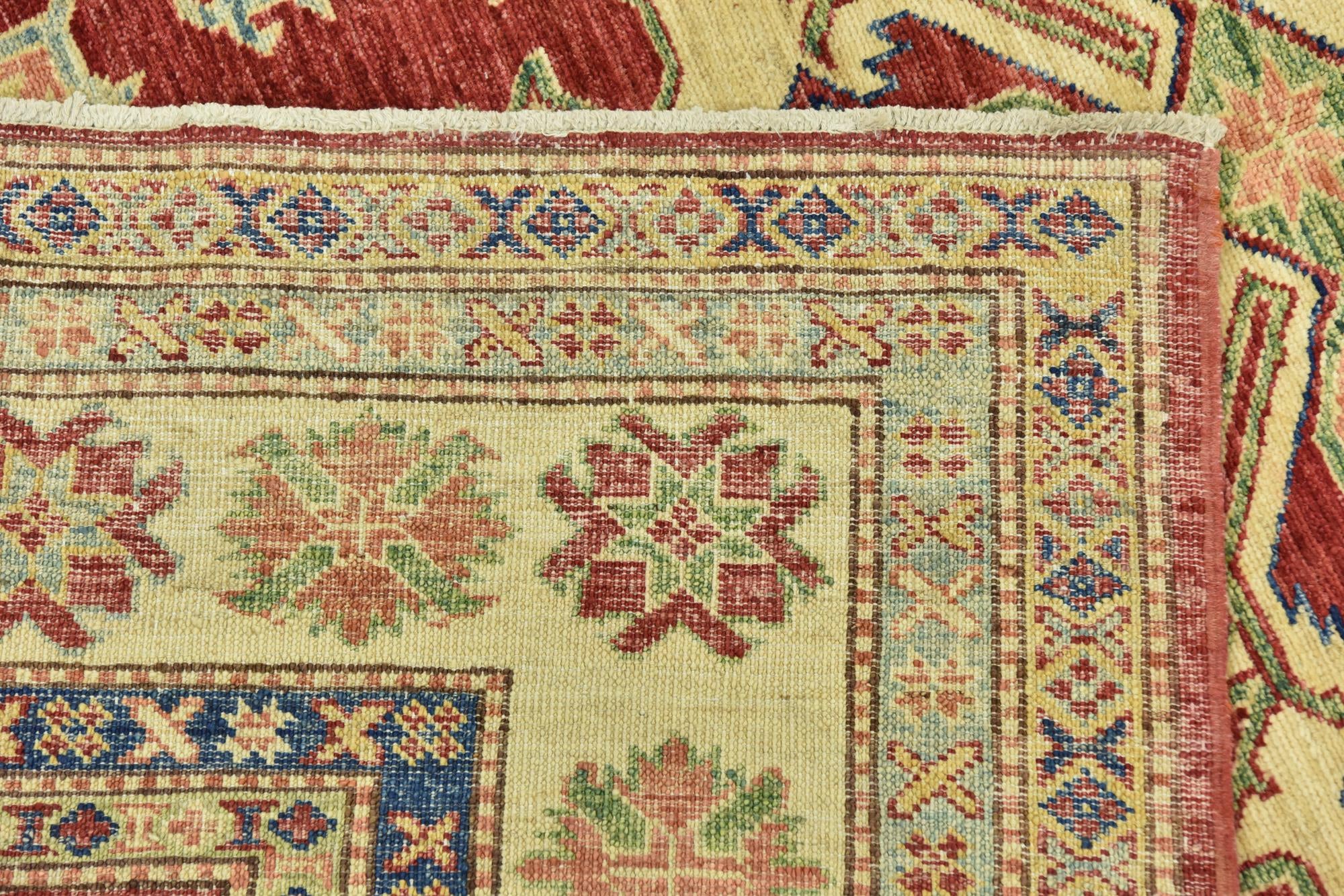 6' 6 x 10' 7 Hand Knotted Kazak Oriental Rug
