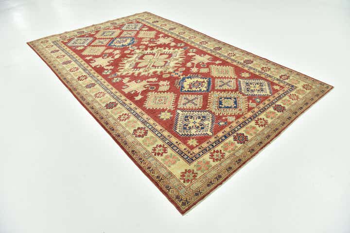 6' 6 x 10' 7 Hand Knotted Kazak Oriental Rug