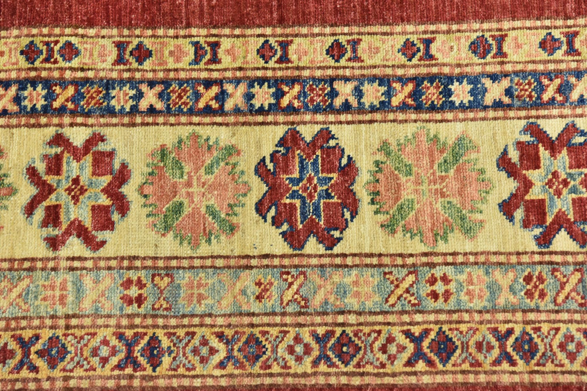 6' 6 x 10' 7 Hand Knotted Kazak Oriental Rug