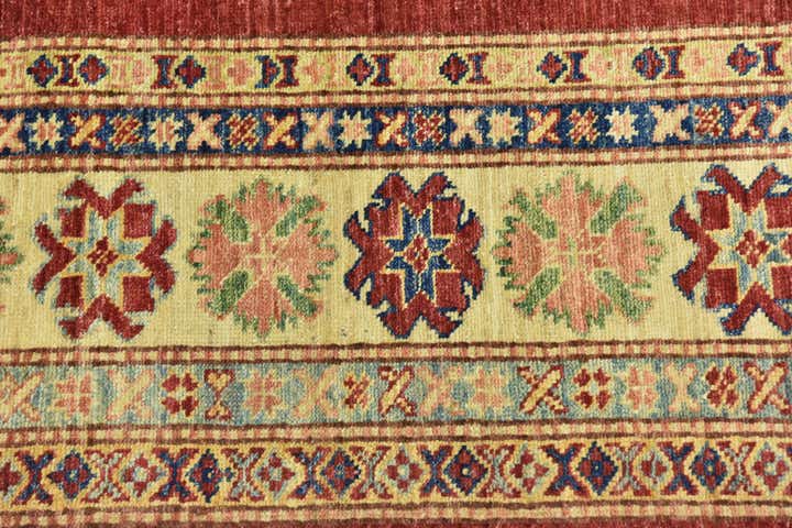 6' 6 x 10' 7 Hand Knotted Kazak Oriental Rug