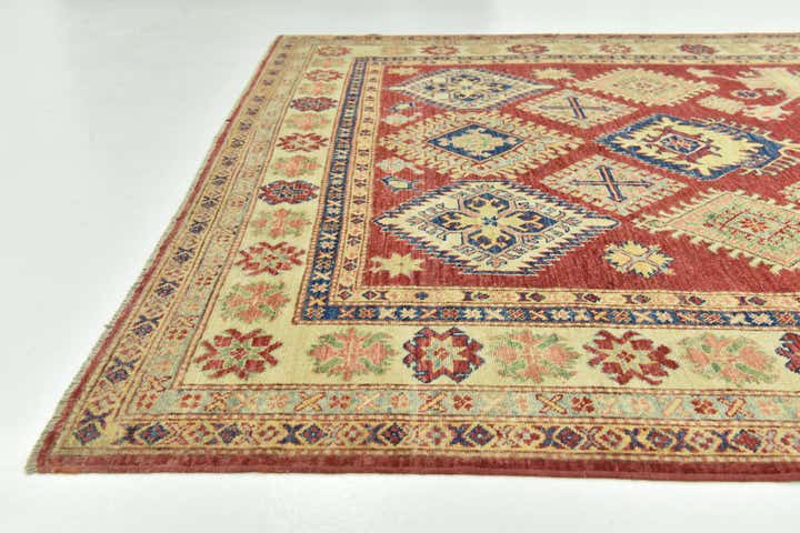 6' 6 x 10' 7 Hand Knotted Kazak Oriental Rug