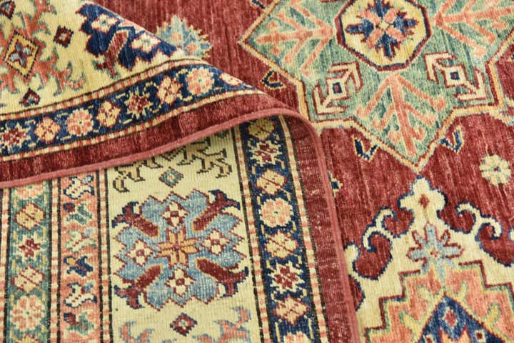 6' 8 x 10' 3 Hand Knotted Kazak Oriental Rug