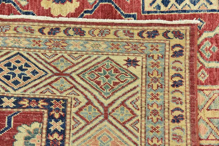 6' 8 x 9' 8 Hand Knotted Kazak Oriental Rug