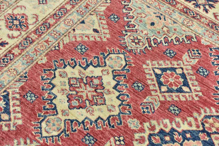 6' 4 x 10' 3 Hand Knotted Kazak Oriental Rug