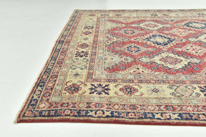 6' 4 x 10' 3 Hand Knotted Kazak Oriental Rug