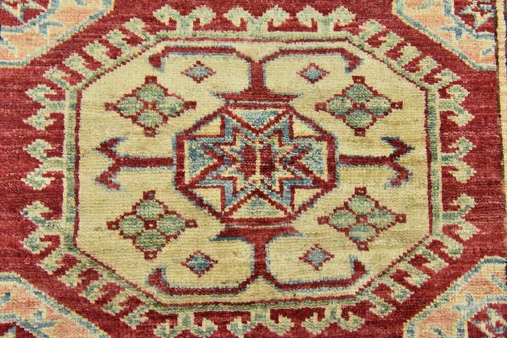 85cm x 115cm anudado a mano Kazak Alfombra