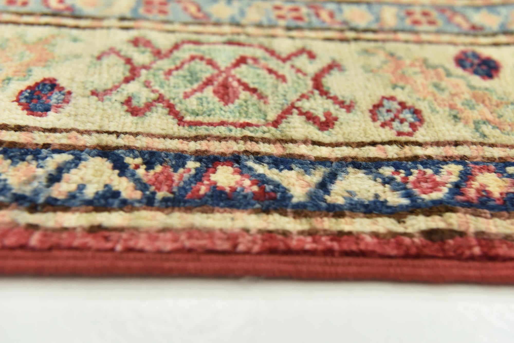 85cm x 115cm anudado a mano Kazak Alfombra
