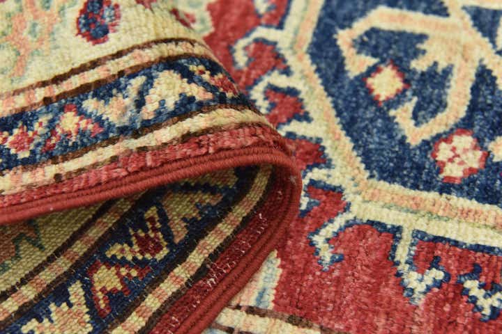 85cm x 115cm anudado a mano Kazak Alfombra