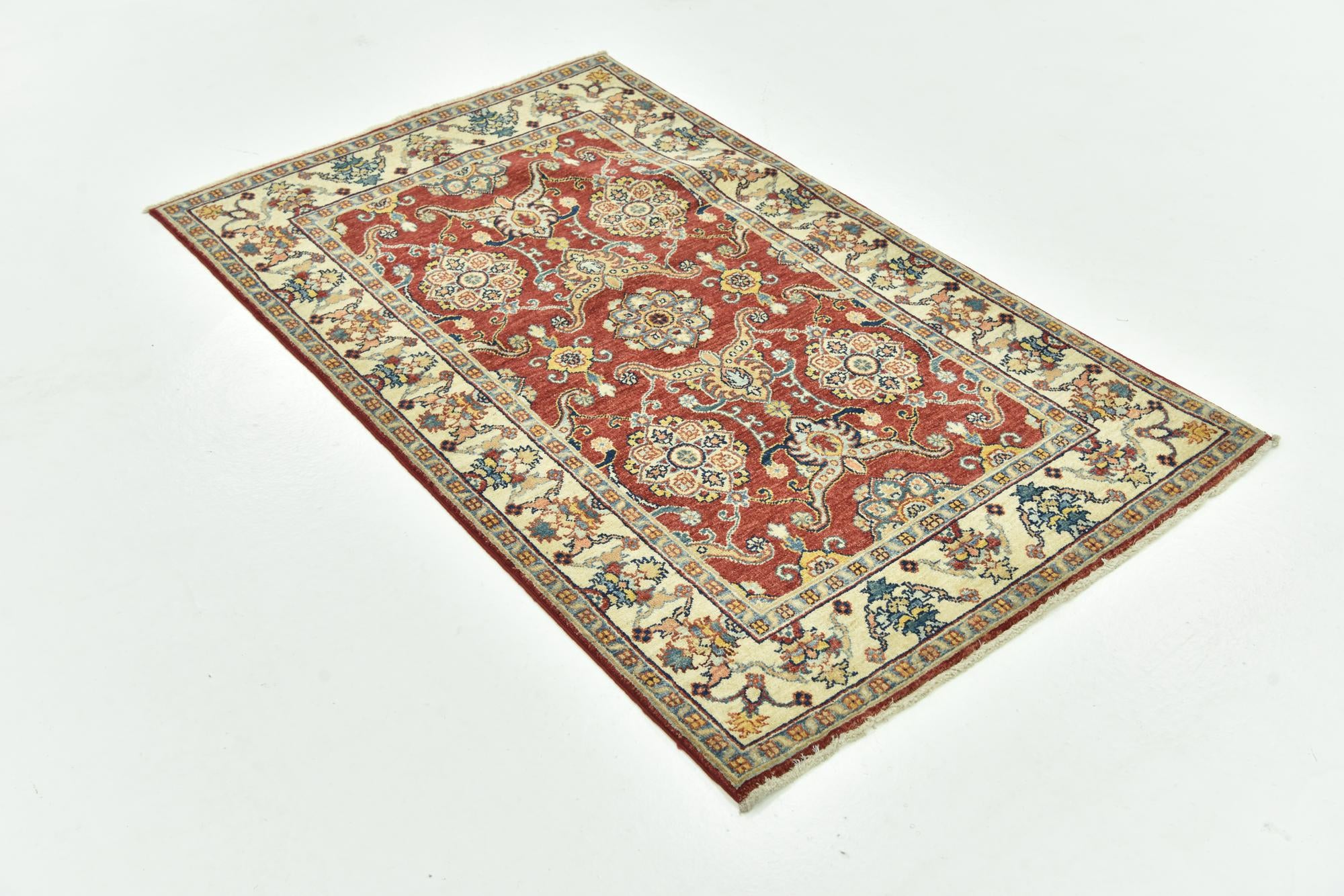 3' 1 x 5' Hand Knotted Kazak Rug