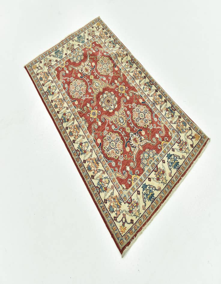Detail image of 3' 1 x 5'  Hand Knotted Kazak Rug
