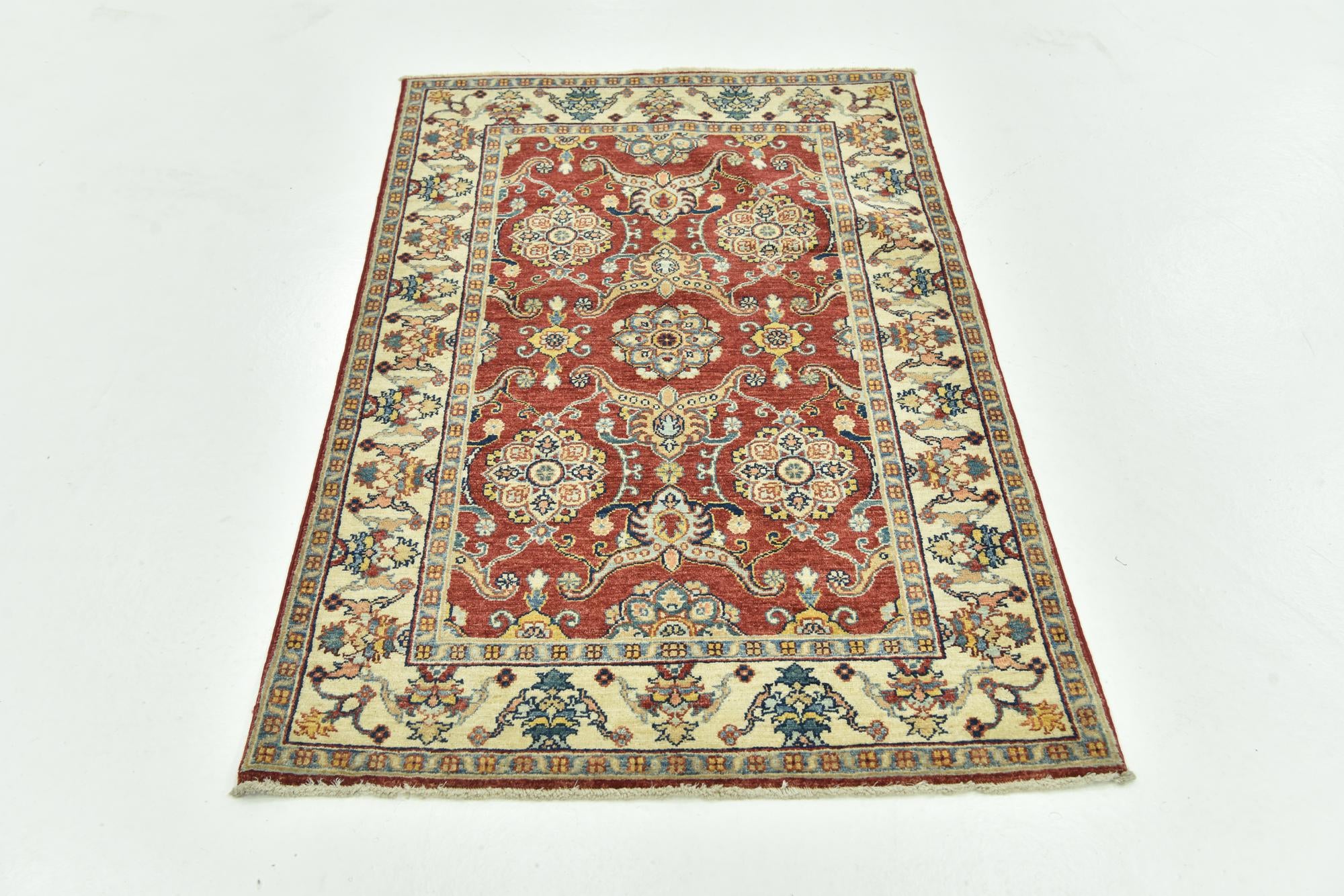 3' 1 x 5' Hand Knotted Kazak Rug