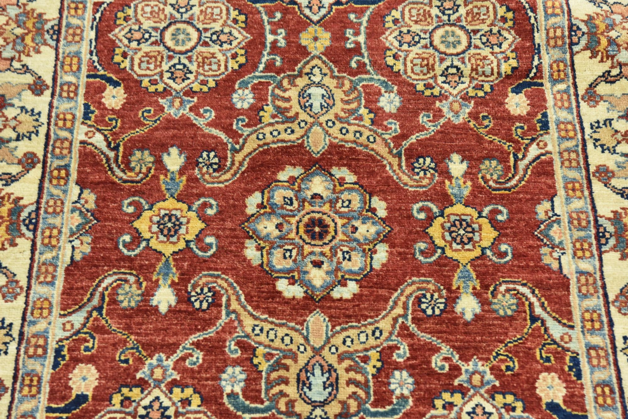 3' 1 x 5' Hand Knotted Kazak Rug