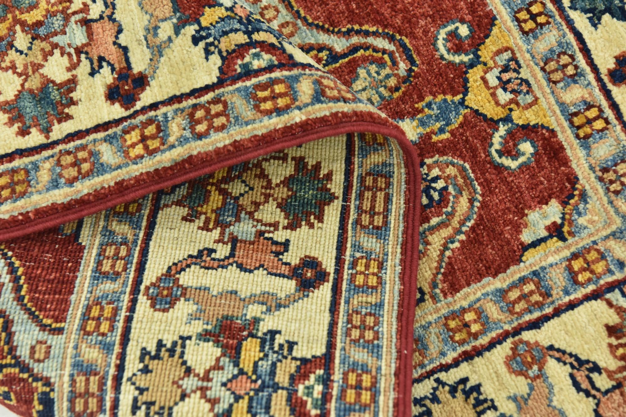 3' 1 x 5' Hand Knotted Kazak Rug