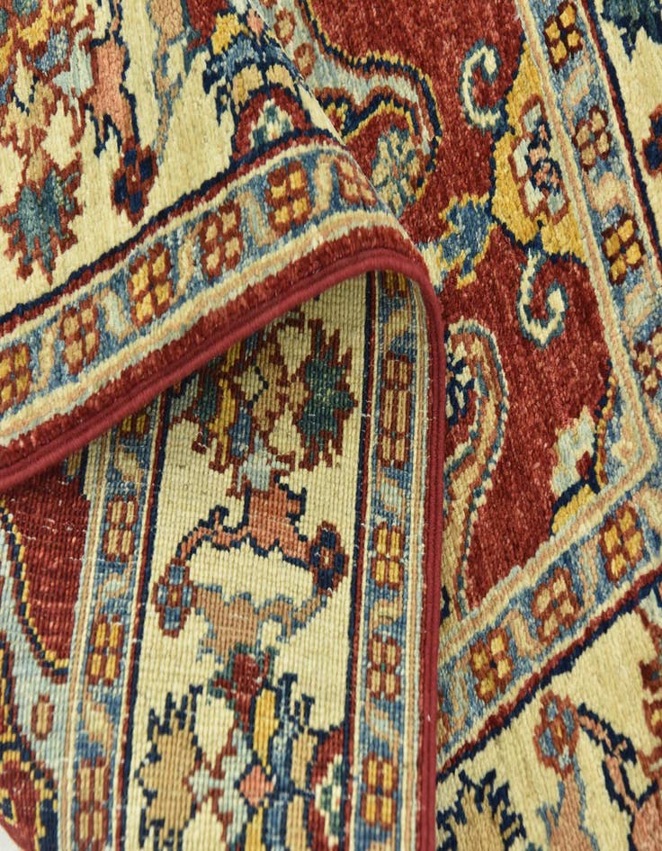 Detail image of 3' 1 x 5'  Hand Knotted Kazak Rug