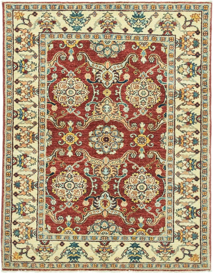 Detail image of 3' 1 x 5' Hand Knotted Kazak Rug