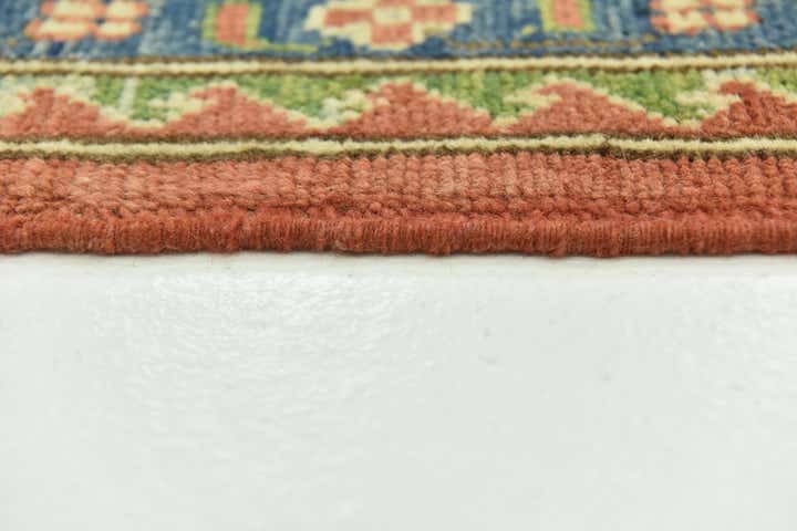 6' 1 x 9' 10 Hand Knotted Kazak Rug