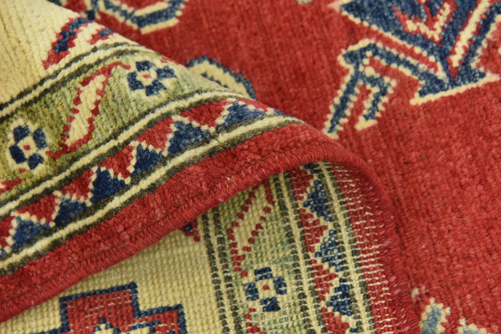 6' 8 x 9' 8 Hand Knotted Kazak Rug