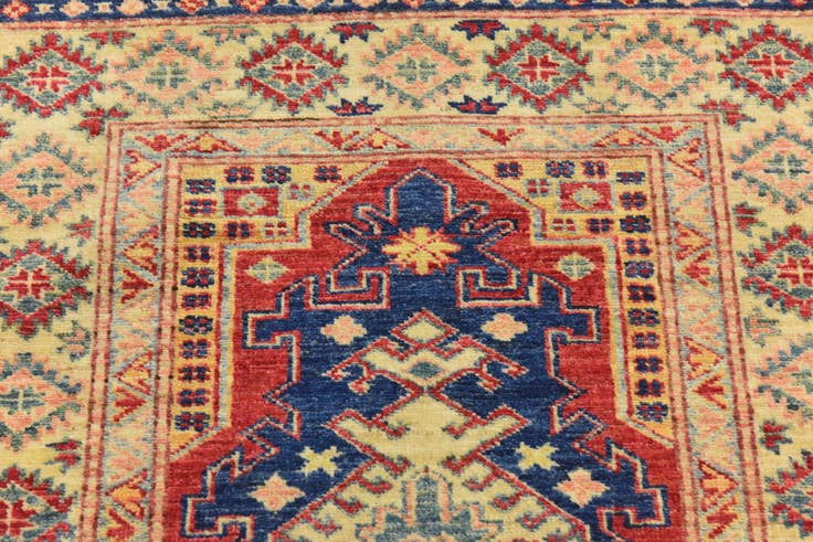 Detail image of 2' 9 x 4' Hand Knotted Kazak Oriental Rug