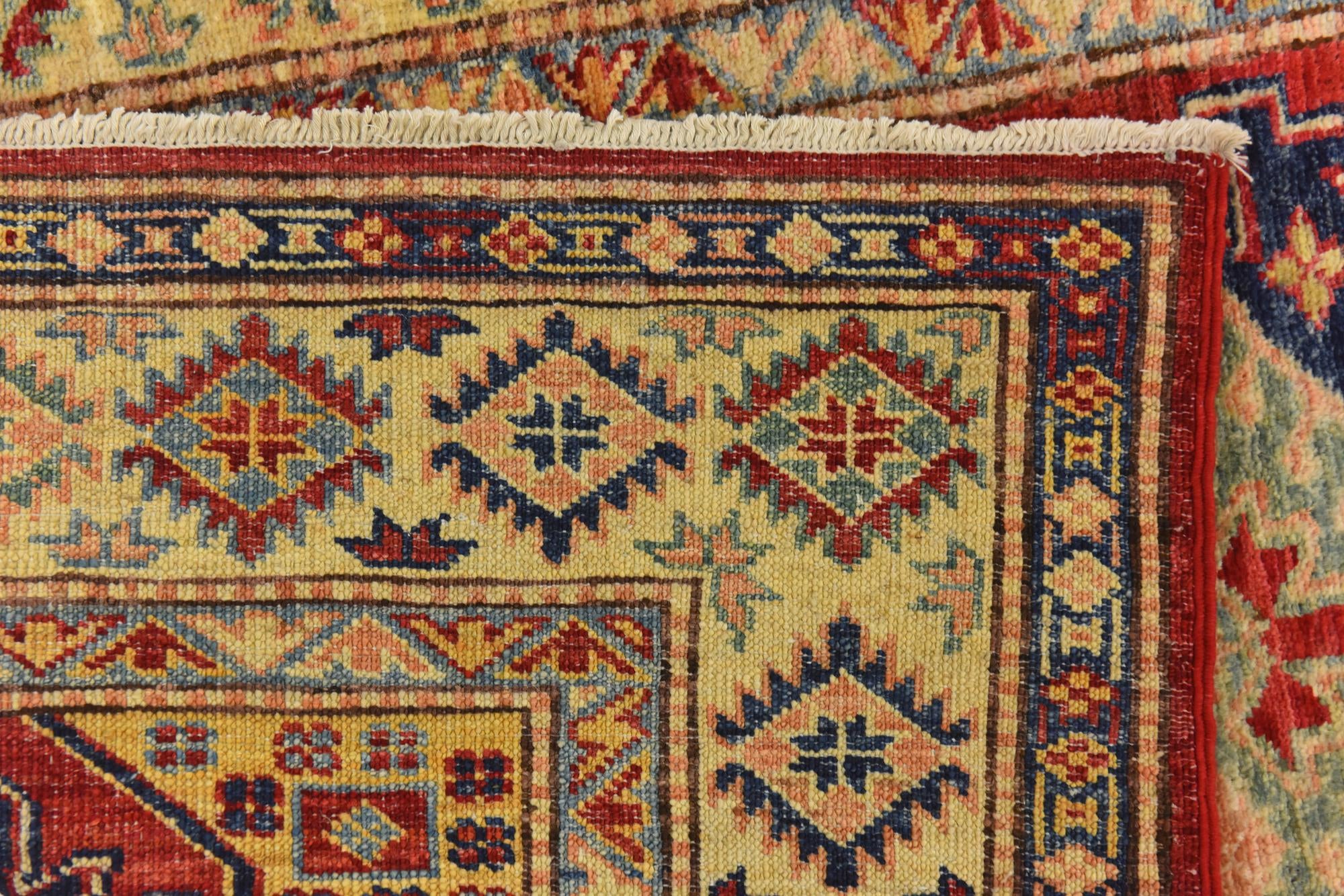 2' 10 x 4' 2 Hand Knotted Kazak Oriental Rug