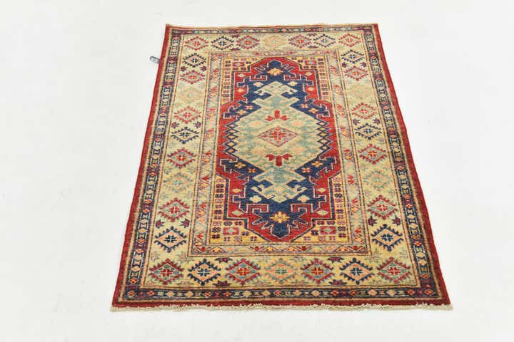 2' 10 x 4' 2 Hand Knotted Kazak Oriental Rug
