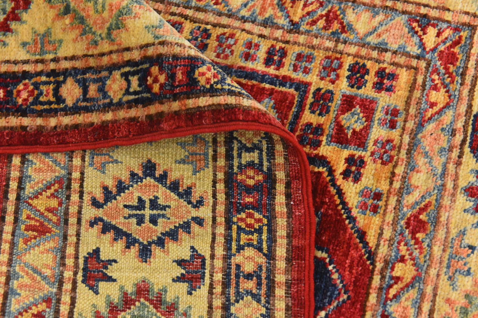 2' 10 x 4' 2 Hand Knotted Kazak Oriental Rug