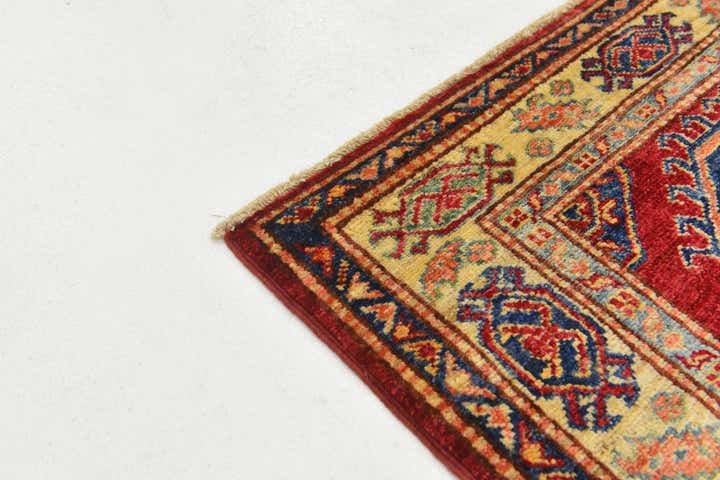 2' 9 x 4' Hand Knotted Kazak Rug