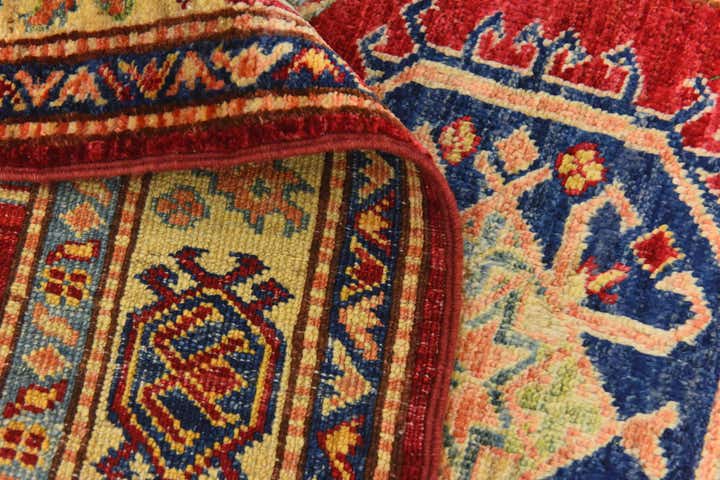 2' 9 x 4' Hand Knotted Kazak Rug