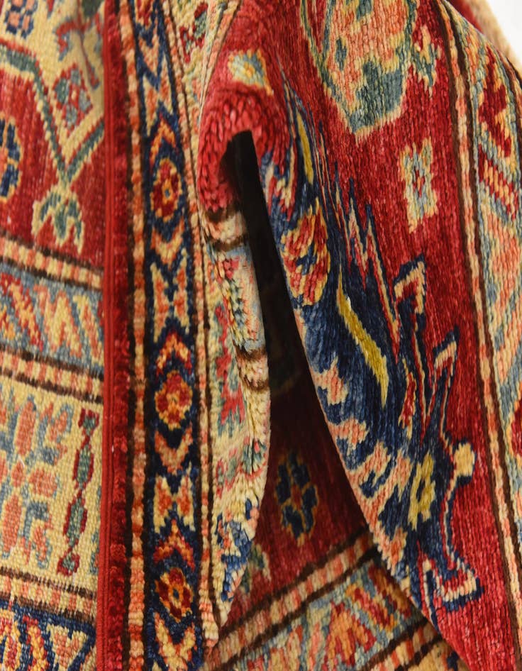 Detail image of 2' 8 x 4'  Hand Knotted Kazak Oriental Rug