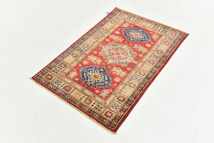 2' 8 x 4' Hand Knotted Kazak Oriental Rug