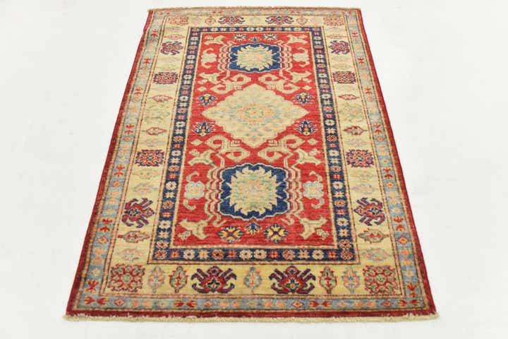 2' 9 x 3' 10 Hand Knotted Kazak Oriental Rug