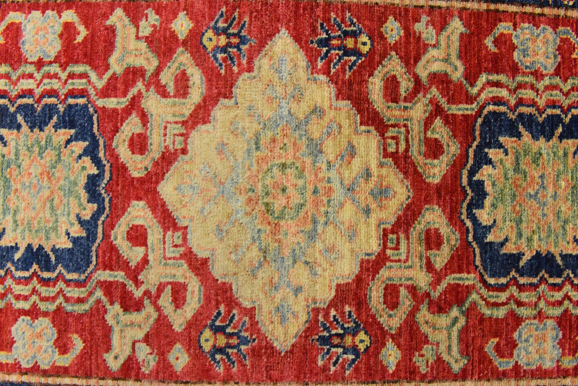 2' 9 x 3' 10 Hand Knotted Kazak Oriental Rug