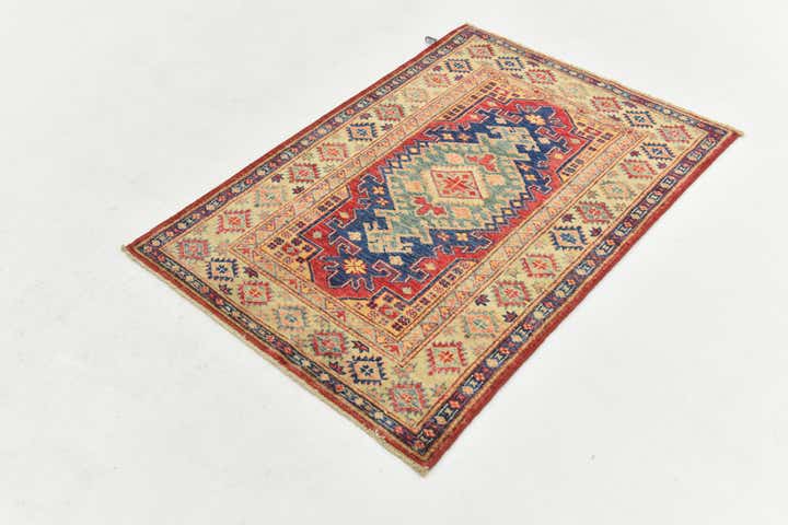 2' 10 x 4' 1 Hand Knotted Kazak Oriental Rug