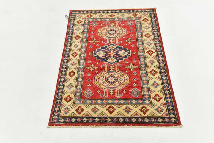 2' 7 x 3' 9 Hand Knotted Kazak Oriental Rug