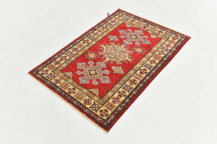 2' 9 x 4' Hand Knotted Kazak Oriental Rug