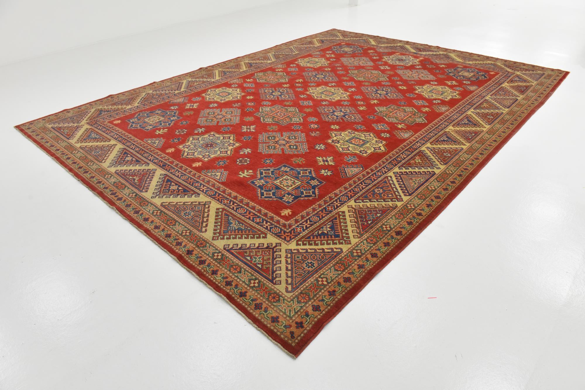 10' 2 x 14' Hand Knotted Kazak Oriental Rug